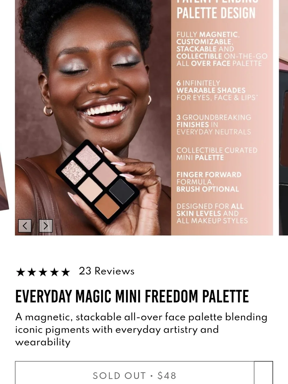 Danessa Myricks Beauty Freedom Palette Everyday Magic - Warm Brown & Gold
